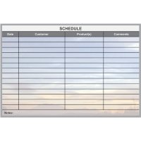 Dry Erase Poster 4ft by 8ft