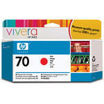 HP 70 Red Ink Cartridge (130 ml) (HP Designjet Z3100 only)