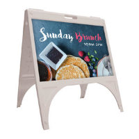 Quik Sign A-Frame, Double-Sided Kit