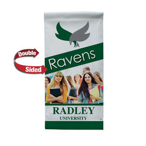 18" x 36" 18 oz. Opaque Material Boulevard Double-Sided Banner