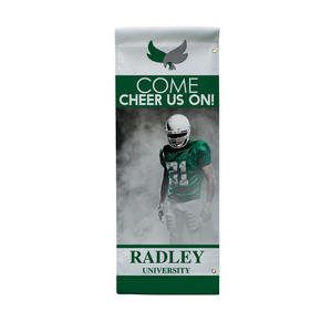 18" x 48" 18 oz. Opaque Material Boulevard Single-Sided Banner