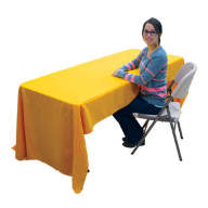 8&#039; Economy Table Throw Dye-Sublimated (Full-Color, Front Only) - 8' Economy Table Throw Dye-Sublimated (Full-Color, Front Only)