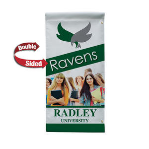 24" x 48" 18 oz. Opaque Material Boulevard Double-Sided Banner