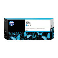 HP 728 Cyan 300ml Ink Cartridge (F9K17A)