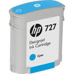 HP 727 40-ml Cyan Designjet Ink Cartridge