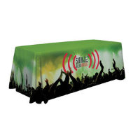 6' Premium Table Throw Dye-Sublimated (Full-Color, Full Bleed)