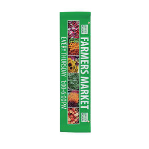 24" x 96" 18 oz. Opaque Material Boulevard Single-Sided Banner