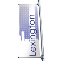 24" x 60" 18 oz. Opaque Material Boulevard Single-Sided Banner
