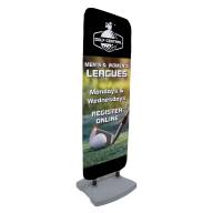 90&quot; EuroFit Flex Sign Kit with Ballast Base - 90" EuroFit Flex Sign Kit with Ballast Base